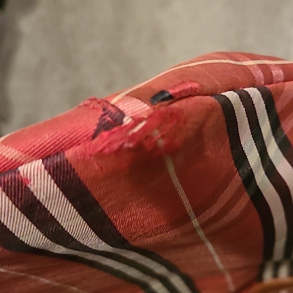 Burberry Red check tote bag - Picture 11 of 14